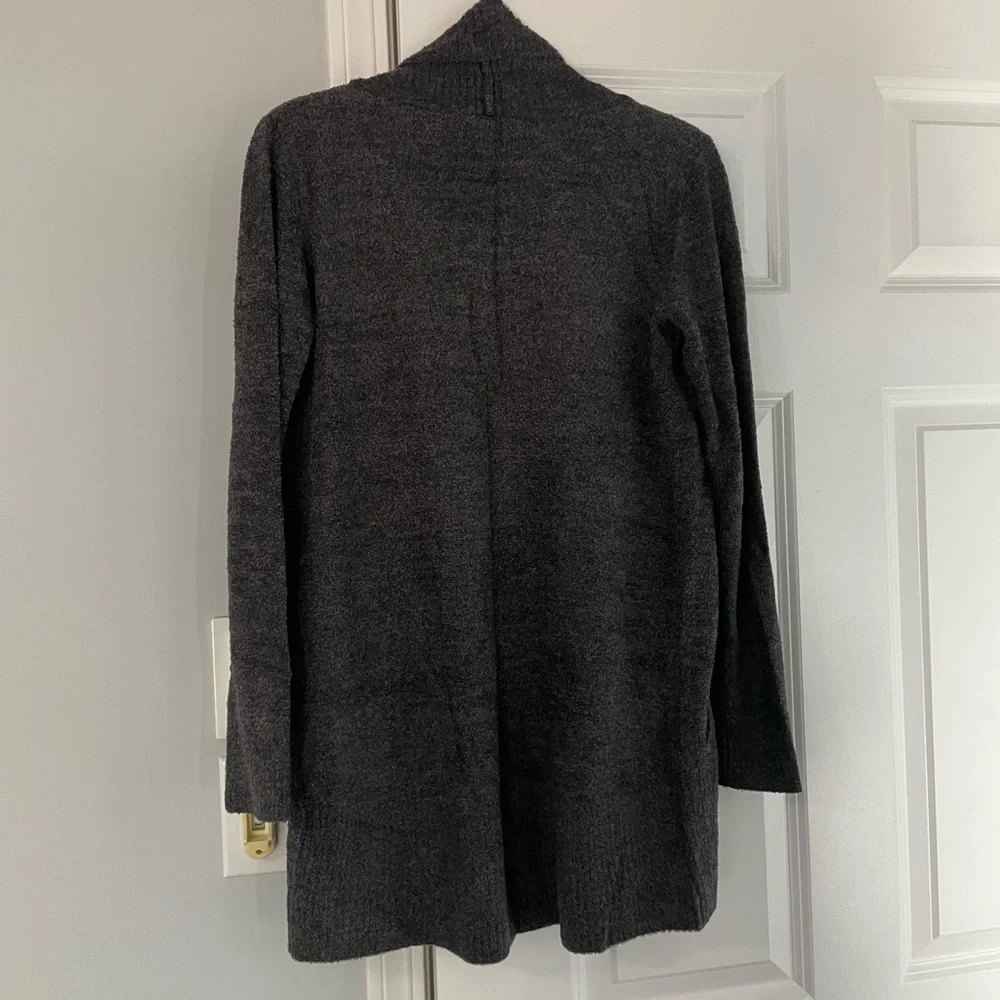 Barefoot dreams circle cardigan in gray - Picture 2 of 9